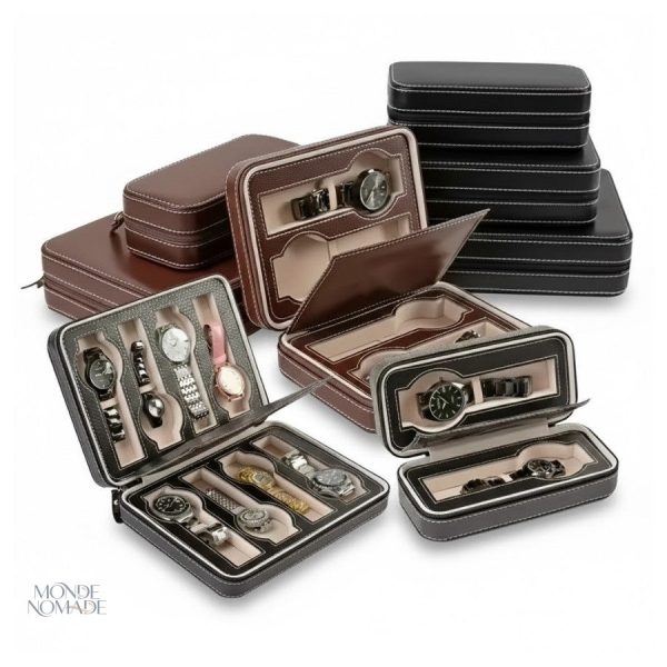 Boîte à Montres de Voyage – Protection optimale