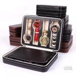 Étui de voyage pour montres avec design soigné
