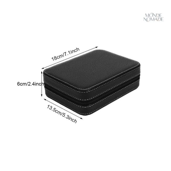 Étui de voyage pour montres, pratique et sûr