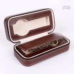 Boîte à montres pratique pour voyageurs fréquents