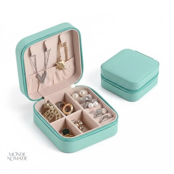 Étui à bijoux chic pour femmes voyageuses