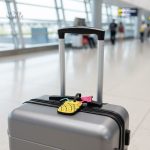 Accessoire de voyage étiquette ananas design unique