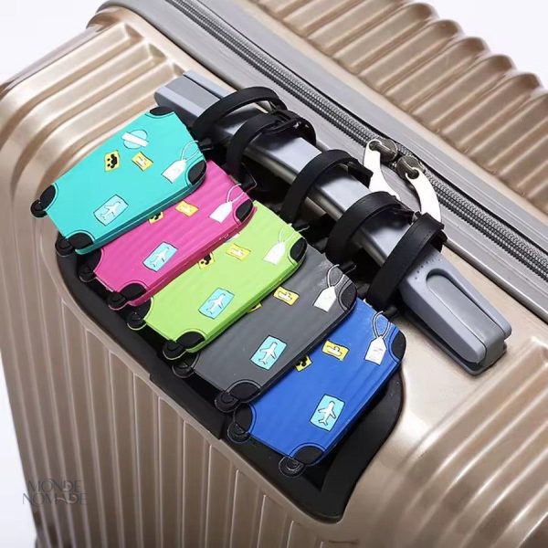 Étiquette de valise design pour un style unique en déplacement
