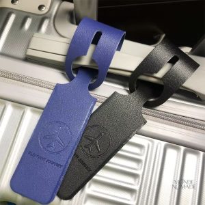 Étiquette de valise en plastique durable et colorée