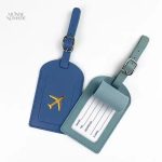Étiquette de Valise Voyage Avion - design pratique et coloré