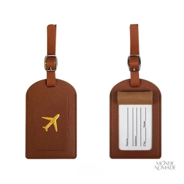 Étiquette de voyage durable pour tous vos bagages