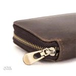 Étui voyage pour 2 montres, design chic en cuir authentique