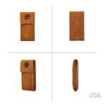Étui de protection pour montre en daim