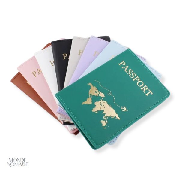 etui-passeport-carte-du-monde-1 Étui de passeport carte du monde