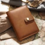 Étui à passeport chic en cuir authentique