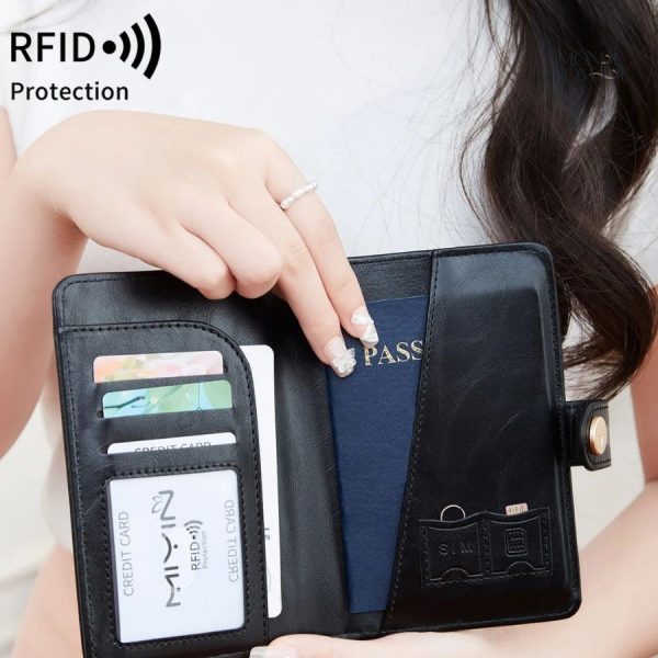 Étui sécurisé pour passeport avec technologie RFID