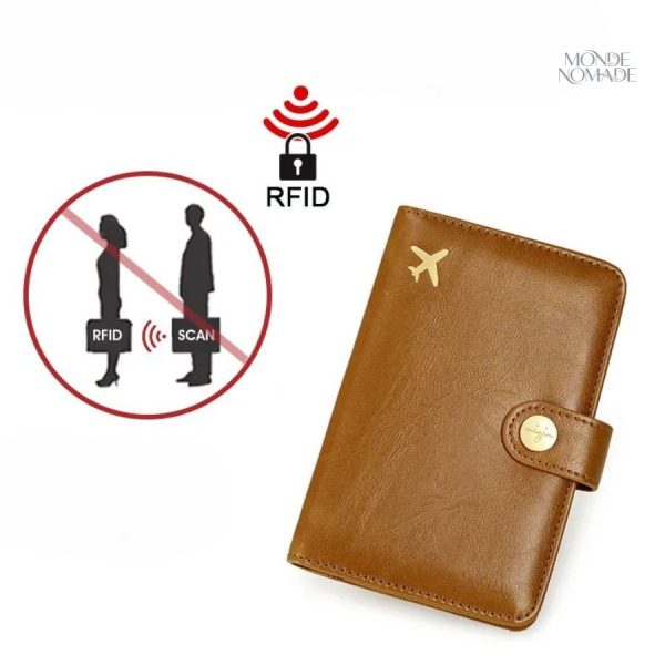 Étui RFID léger pour un transport facile