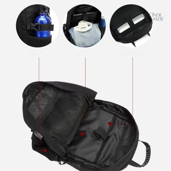 Sac à dos 80L adapté aux voyages longs