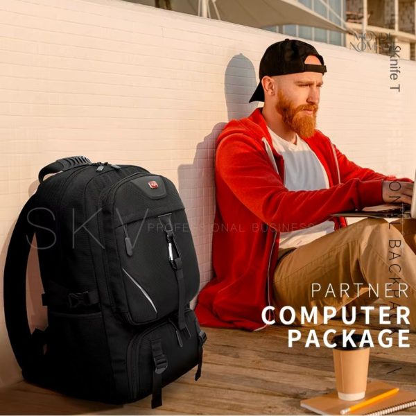 Sac à dos avec plusieurs compartiments de rangement