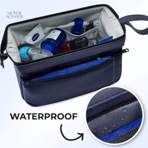 Trousse de toilette spacieuse et pratique