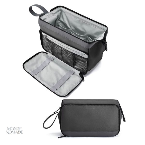 Sac à cosmétiques homme avec poches