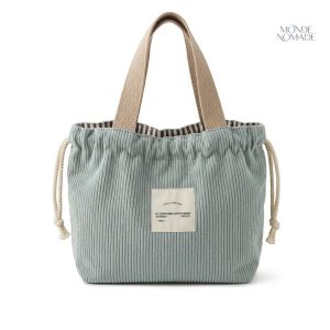 Grande trousse de toilette en velours doux et élégant