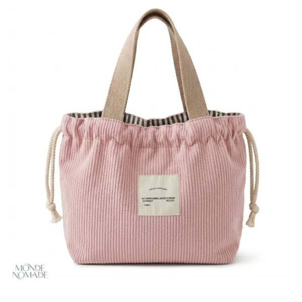 Trousse de toilette en velours, parfaite pour les déplacements