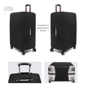 Accessoire de voyage : housse de protection pour valise