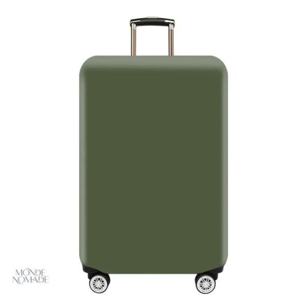 Housse de Protection Valise Kaki