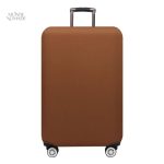 Housse de protection pour valise marron