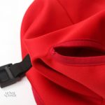 Housse de valise marron, accessoire de voyage pratique