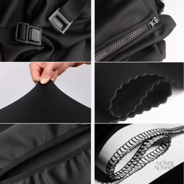 Housse pour valise en marron foncé, voyage sécurisé