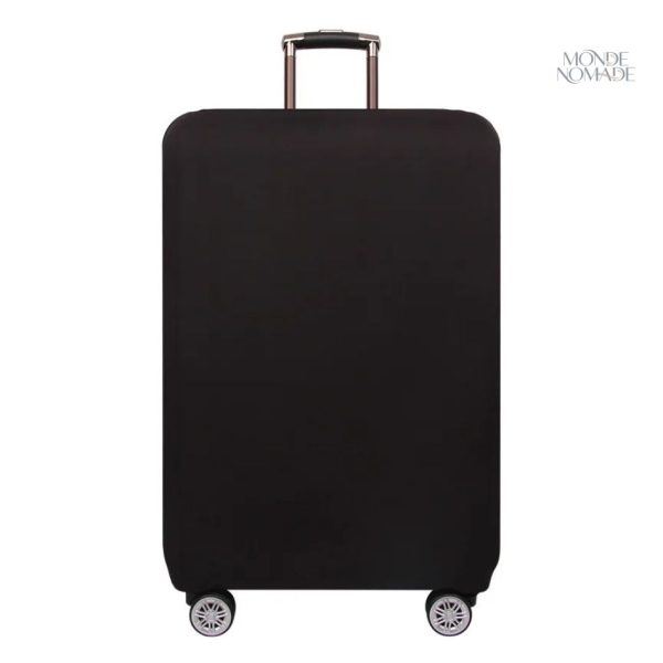 Housse de protection noire pour valise