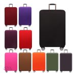 Housse de valise noire résistante aux intempéries