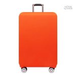 Housse de protection pour valise orange