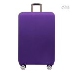 Housse de protection pour valise violette