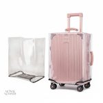 Housse protection transparente pour valise