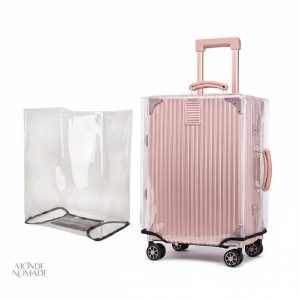 Housse protection transparente pour valise