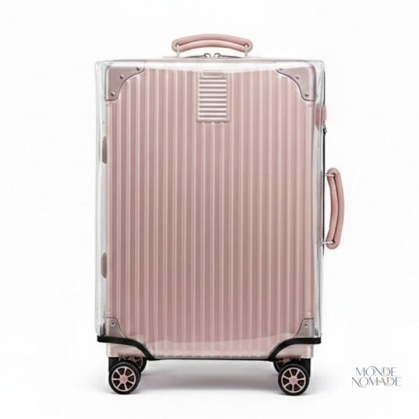 Housse transparente pour valise, protection efficace