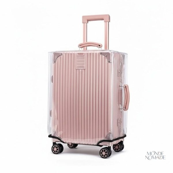 Housse de valise transparente, style et sécurité
