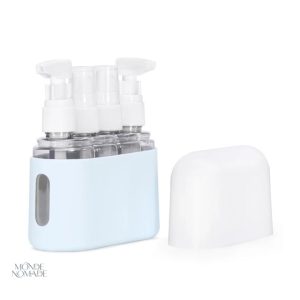 Kit Trousse de toilette de voyage - 4 flacons 50ml