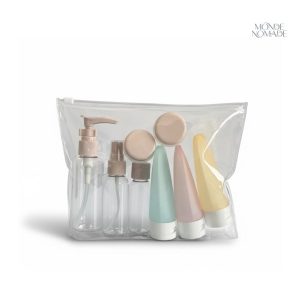 Kit Trousse de toilette pour voyage en avion - 11 pièces