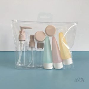 Trousse de toilette compacte idéale pour les voyages