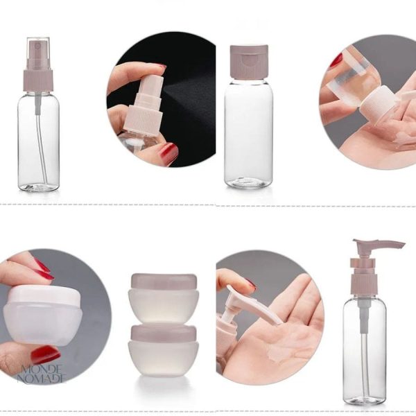 Organiseur de voyage essentiel pour soins personnels