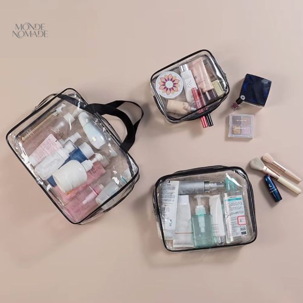 Trousse de toilette compacte avec plusieurs compartiments