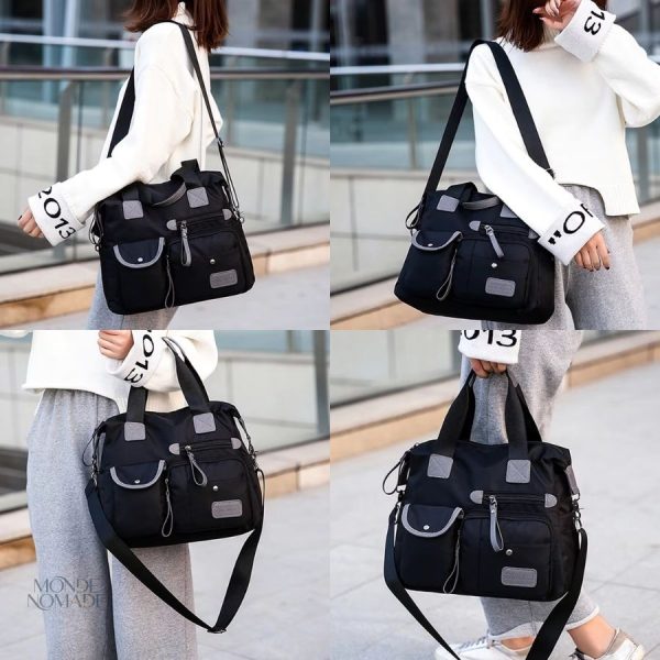 Sac bandoulière élégant pour voyages courts