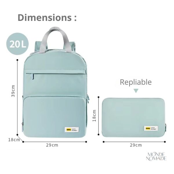 Sac à dos de voyage à emporter partout facilement