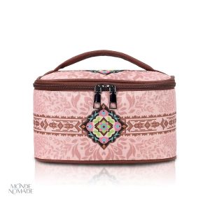 Vanity Case bohème avec motif élégant et pratique