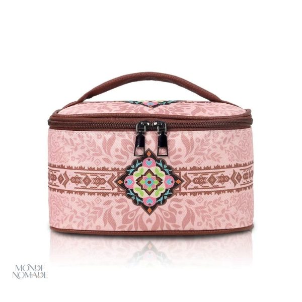 Vanity Case bohème avec motif élégant et pratique