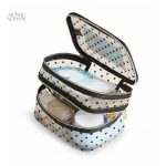 Vanity souple avec motif cœurs pour féminité
