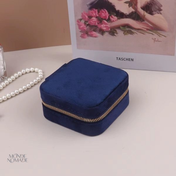 Boîte à bijoux élégante pour un rangement nomade