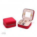 Accessoire de rangement en velours pour bijoux
