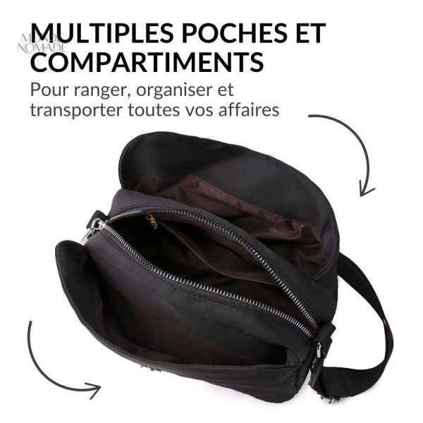 Sac de voyage féminin, idéal pour les escapades urbaines