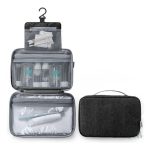Petite trousse de toilette de voyage suspendue