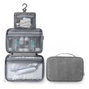 Trousse de toilette compacte pour un voyage pratique